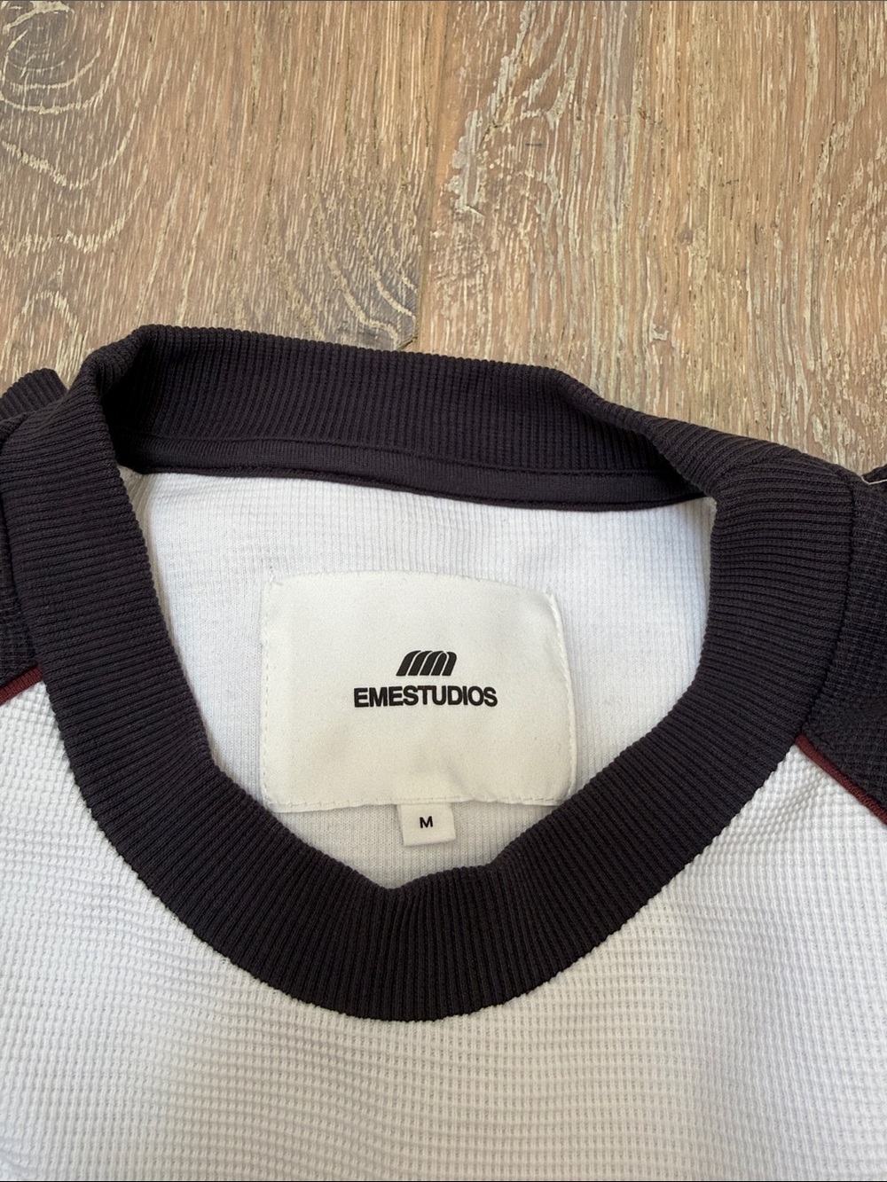 Navy Waffle Long Sleeve - Picture 7 of 7